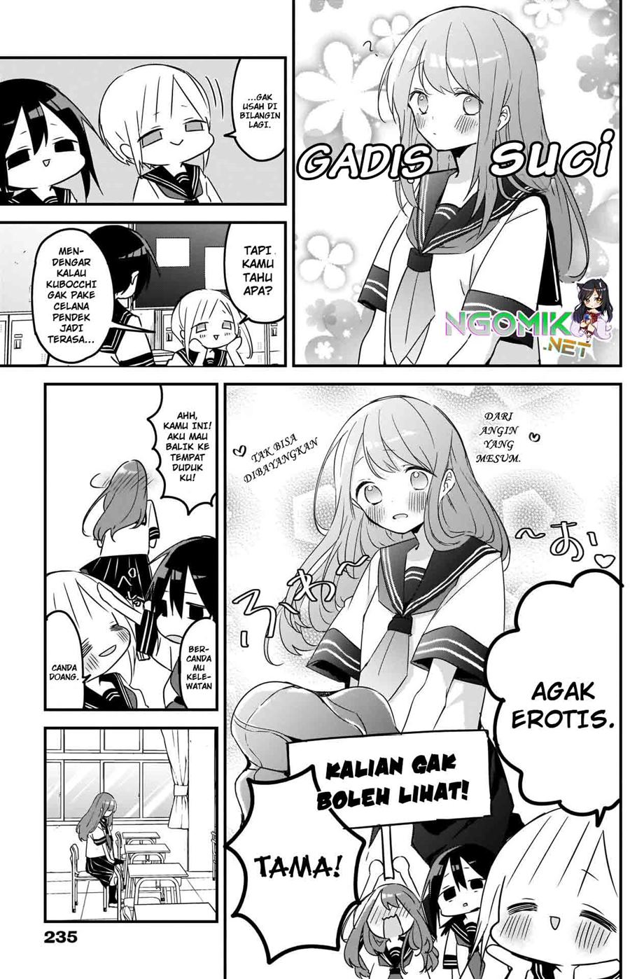 Kubo-san wa Boku (Mobu) wo Yurusanai Chapter 74 Gambar 8